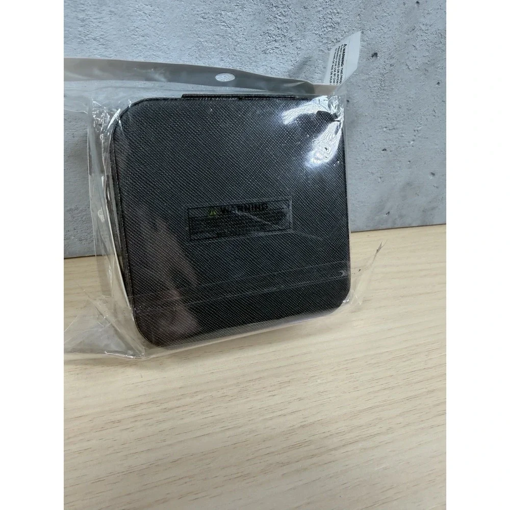 BON VOYAGE! LEATHER TRAVEL JEWELRY BOX